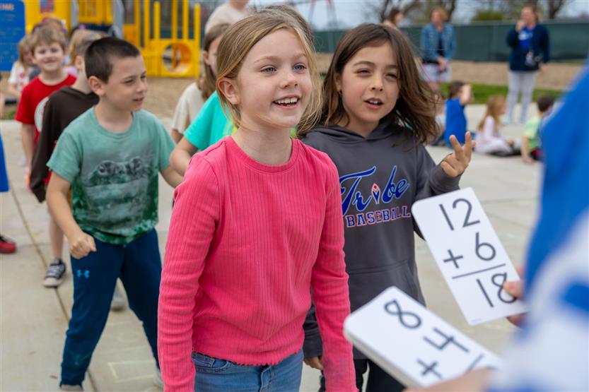 Students participate in Math Madness competition